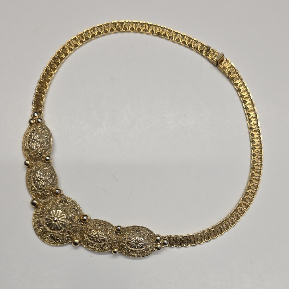 Vintage Bib Statement Neckace